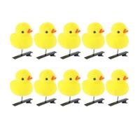 Cute Yellow Duck Hair Clips Cute Yellow Duck Animal Hairclips, Pins, Fun