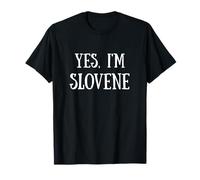 Cute Yes, I'm Slovene Slovenia Ljubljana Camiseta
