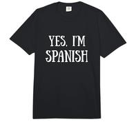 Cute Yes, I'm Spanish Spain Spaniard Comfort Colors Adult Heavyweight T-Shirt