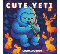 Cute Yeti Coloring Book