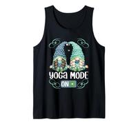 Cute Yoga Gnomes For Women and Hippie Mom Summer Mode On Camiseta sin Mangas