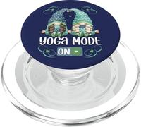 Cute Yoga Gnomes For Women and Hippie Mom Summer Mode On PopSockets PopGrip para MagSafe