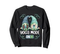 Cute Yoga Gnomes For Women and Hippie Mom Summer Mode On Sudadera