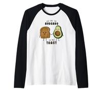 Cute You Are The avocate to my Toast Aguacate Lovers Funny Camiseta Manga Raglan