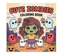 Cute Zombies: Colouring Book