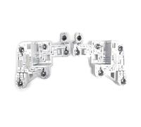 CUTEAS Faro Trasero para Benz W204 Clase C 2007-2010 Portador Bombilla Luz Trasera A2048201500 A2048201600 Reemplazo Placa Circuito De Luz Trasera Piloto Trasero(1 par)