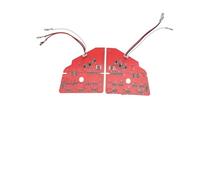 CUTEAS Faro Trasero para Nissan para Qashqai J10 + 2 2006-2014 Luz Trasera De Frenos Placa Circuito De Iluminación LED B003339B B003338B Piloto Trasero(Izquierda y Derecha)