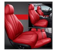CUTEAS para Hyundai para Kona IX35 para Solaris para Elantra I10 para Tucson para Santae para Creta Accesorios Interiores Automóviles Fundas Asientos Coche(Full Set-Red)
