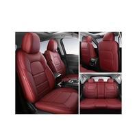 CUTEAS para Hyundai para Tucson para Kona para Elantra para Accent para Sonata para Santafe para Veloster Accesorios Automóviles Fundas Asientos Coche(5Pcs-Wine Red)