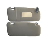 CUTEAS visera parasol coche Para Peugeot 207 Set 2 piezas parasol de coche con espejo de maquillaje/parasol para parabrisas delantero 16126929BJ