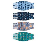 CuteBone Pañales para perros machos, paquete de 4 envolturas reutilizables para cachorros, bandas para el vientre para perros machos, pequeños, medianos y grandes, FGG08XL