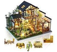 Cuteefun Casa en Miniatura para Adultos, Caja de Música (Villa Oriental)
