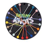 CUTeFiorino Brainy Knots Rope Untangling Game Strategy Board Game Rope Untangling Challenge Game Colorful TwistedTangler Rope Sorting Puzzle Game for Boys and Girls - Juego de piedras preciosas (negro
