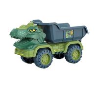 CUTeFiorino Dinosaur Toy Truck Boys Toys Car 35 Dinosaurio Tamaño Grande Vehicle Dump Truck Birthday for Boys Girls 38 Auto Maqueta Kit Metal (E, 35 x 18 x 15)