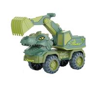 CUTeFiorino Dinosaurio Toy Truck Boys Toys Car 35 Dinosaurio Tamaño Grande Vehicle Dump Truck Birthday for Boys Girls 38 Auto Maqueta Kit Metal (D, Talla única)