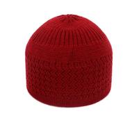 CUTeFiorino Gorros para perros grandes gorros de ropa para hombres y mujeres con gorro de algodón transpirable de punto, gorras Kufi-Caps Dad Cap (rojo, talla única)