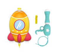 CUTeFiorino Water with Backpack Tank Squirt for Kids Water Toys for Boys Ages 3 5 Water Outdoor Pool Toy for 3 4 5 6 7 8 Years Old Boys Girls Leuchtcohete (A, One Size)