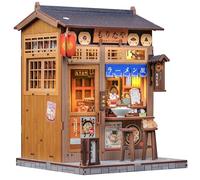 Cutefun Book Nook Japan - DIY Miniature House Kit - Bookshelf Decoration Puzzles, Regalos Creativos para Adultos y Jóvenes (Japanese Ramen Shop)