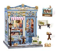 Cutefun Book Nook Kit - Casas de muñecas para Adultos Rompecabezas, Decoración Acogedora para Estanterías & Luz LED, Regalo Creativo para Mujeres, Adultos y Adolescentes(Sweet Marie)