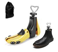 CuteHome Camilla de zapatos para hombre y mujer, expande la longitud y el ancho del zapato (individual, S), Amarillo, talla 37-42