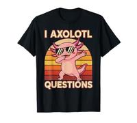 CuteI Axolotl Questions Kids Toddler NS Boy Anime Kawaii Camiseta