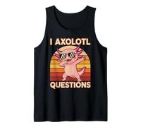 CuteI Axolotl Questions Kids Toddler NS Boy Anime Kawaii Camiseta sin Mangas