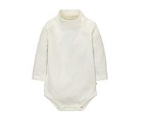 CuteOn Bebes Chicos Chicas Turtleneck Algodón Body Mono - Beige 12 Meses