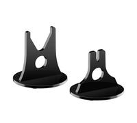 Cúter Expositor | 2 unidades de estantería acrílica con base antideslizante | Estante organizador transparente | Pantalla duradera para cocina, mesa, escritorio, tocador, fiesta y colecciones