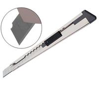 Cuter metalico q-connect con funda cuchilla estrecha - KF10940