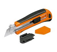 Cúter profesional con alma metálica y grip - 18 cm - 25 mm