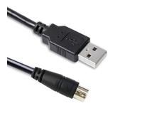 Cutesliving Cable USB-A a Mini-Din para IK Multimedia iRig Series iRig HD HD-A Keys I/O 25/49 MIDI 2 Pro Pro Duo Pro I/O Stream (6 pies)