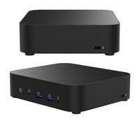 Cutesliving NUC 14 Elite Mini PC compatible con Intel N97 Quad-Core, 16 GB DDR5 RAM, 4K Triple Display, Wi-Fi 6E, diseño compacto de 0,56 L para oficina/señalización digital/uso integrado (16 GB de