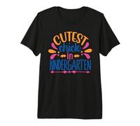 Cutest Chick In Kindergarten Funny Back To School Kids Camiseta Premium