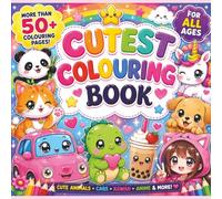 Cutest Colouring Book: A Fun and Relaxing Kawaii Colouring Adventure for Everyone