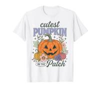 Cutest Pumpkin In The Patch Halloween Fall Autumn Camiseta