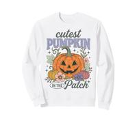 Cutest Pumpkin In The Patch Halloween Fall Autumn Sudadera