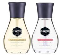Cutex - Aceite Hidratante de Cutículas 13,6ml + Fortalecedor de Uñas todo en uno 13,6ml