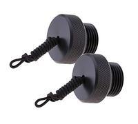 CUTICATE Paquete De 2 Piezas De Tapa De Tapón De Polvo Roscado para DIN Scuba Tank Valve End Cap