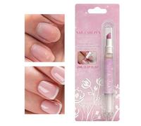 Cuticle Oil Pusher, 2-in-1 Fingernail Strengthening and Repair with Cuticle Pusher Tip, Portable Nail Care for Daily Manicure Routine at Home Salon Office Travel for Men Women