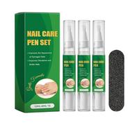 Cuticle Oil Pusher Pen, Nail Care Tool Set, Nourishing Strengthening Softener with Gentle Hydrating Formula, Home Salon Use Kit, Travel Beauty Care Set, Cuticle Oil Pen for Men Women Morning