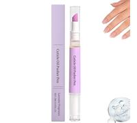 Cuticle Pusher Oil Pen, 2-in-1 Cuticle Remover Nail Oil, Gentle Exfoliation & Nail Bed Nourishment, Moisturizes Strengthens Repair, Nail Care for Dry Damaged Nails, Cuticles Cleaner Pen (1pcs)