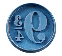 Cuticuter 9 Y 3/4 Cortador de Galletas, azul