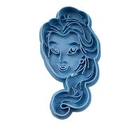 Cuticuter Bella Cara Cortador de Galletas para La Bella y la Bestia, azul