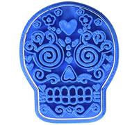 Cuticuter Calavera Mexicana Cortador Galletas Halloween, azul