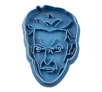 Cuticuter Capaldi 12Th Doctor Who Cortador de Galletas, Plástico, Azul, 8x7x1.5 cm