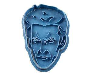 Cuticuter Capaldi 12Th Doctor Who Cortador de Galletas, Plástico, Azul, 8x7x1.5 cm