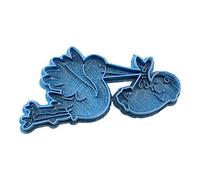 Cuticuter Cigüeña Cortador de Galletas Ocasiones Especiales, azul