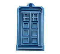 Cuticuter Doctor Who Tardis Cortador de Galletas, Plástico, Azul