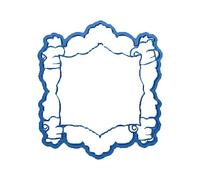 Cuticuter Formas Marco Espejo 4 Cortador de Galletas, Azul