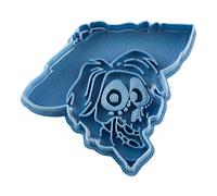 Cuticuter Hector Coco Cortador de Galletas, Azul. 8x7x1,5cm